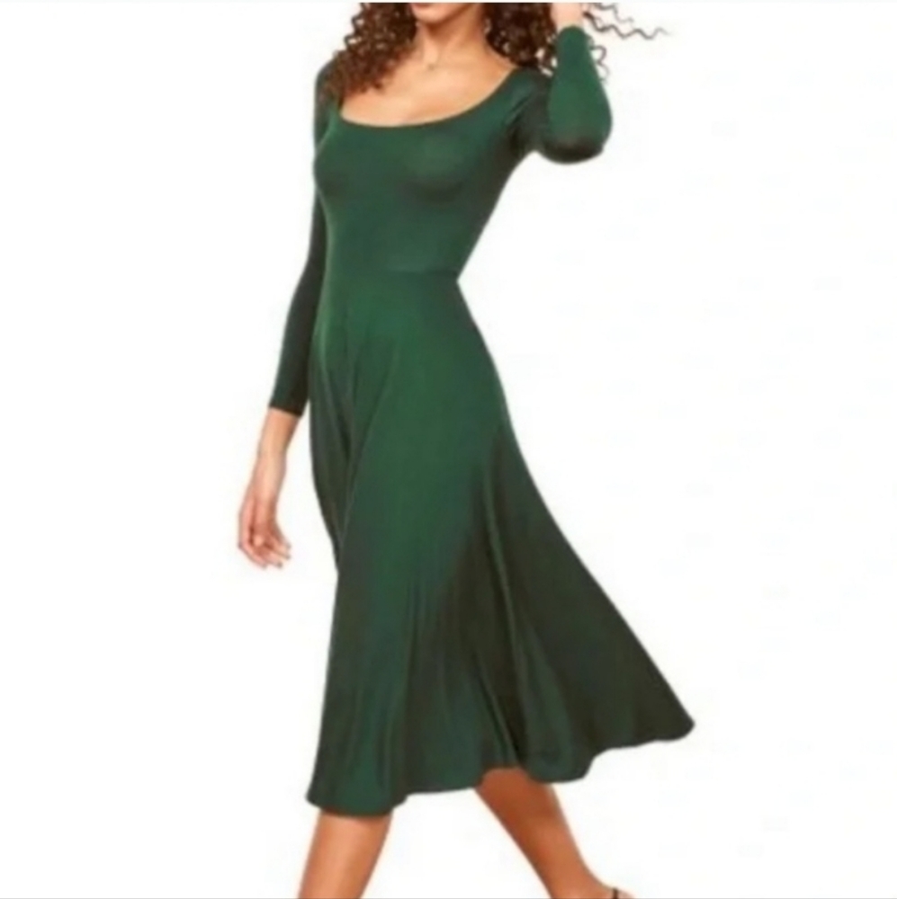 Reformation Jeans Green Dress XL